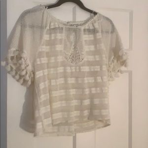 Zara crochet top